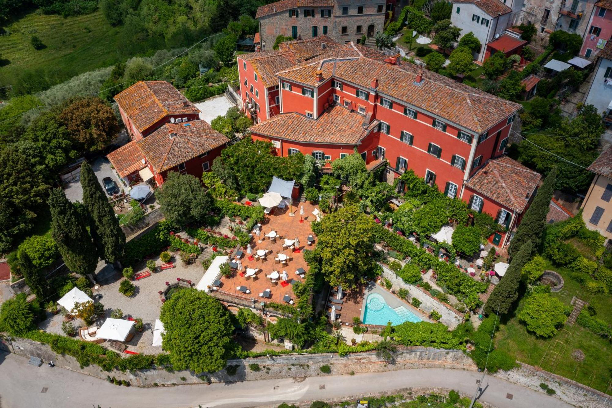 Hotel Villa Sermolli 보르고 아 부기아노 외부 사진